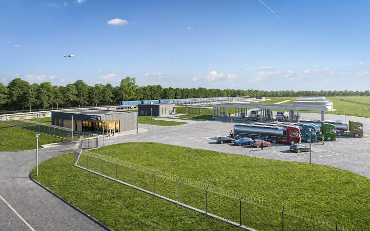 Multimodalny węzeł przeładunku w Porcie Lotniczym Katowice (fot. firma FINM)2