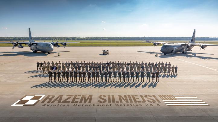 Polsko-amerykańskie szkolenie lotnicze Aviation Detachment (AvDet) 24-4 (fot. Grzegorz Czerniak)3