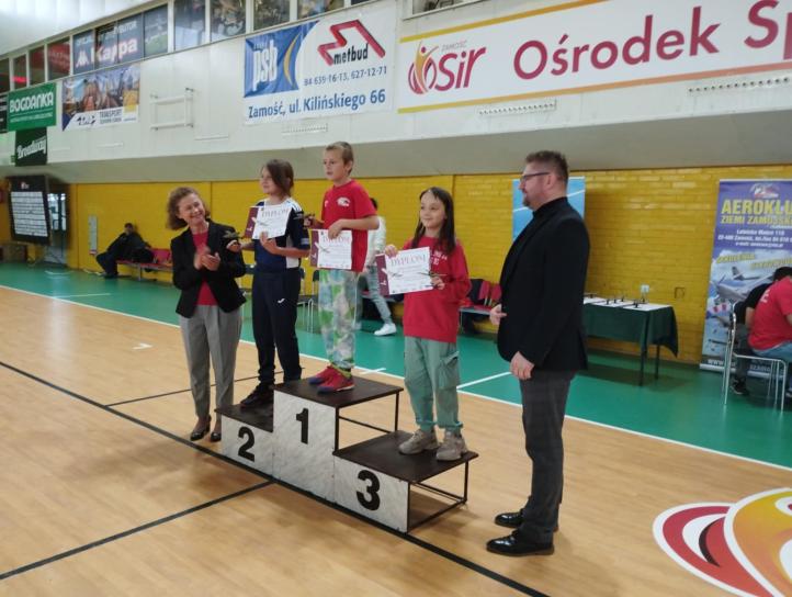 IX Okręgowe Zawody Modeli Szybowców Halowych F1N w Zamościu - podium dzieci (fot. Roman Bikowski) IX Okręgowe Zawody Modeli Szybowców Halowych F1N w Zamościu - podium dzieci (fot. Roman Bikowski)