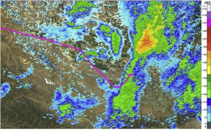 Lot trasowy w warunkach, które przekraczają możliwości pilota, analiza odpowiedzi