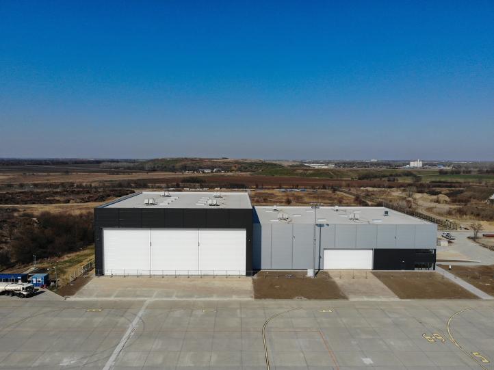Nowy hangar Enter Air (fot. Enter Air) Nowy hangar Enter Air (fot. Enter Air)