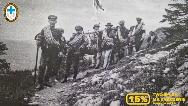 Początki TOPR (fot. Archiwum TOPR)