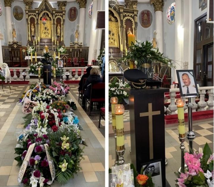 Pogrzeb Henryka Sobkowicza, kościół w Wiązownej (fot. Piotr Rzodkiewicz)