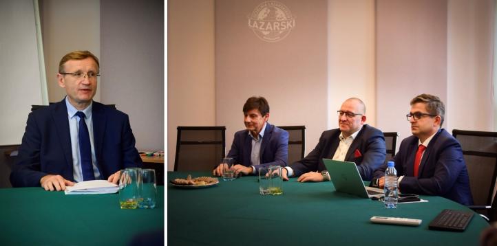 Spotkanie Rady Praktyków Biznesu i Dydaktyków Uczelni Łazarskiego (fot. Uczelnia Łazarskiego)3 Spotkanie Rady Praktyków Biznesu i Dydaktyków Uczelni Łazarskiego (fot. Uczelnia Łazarskiego)3