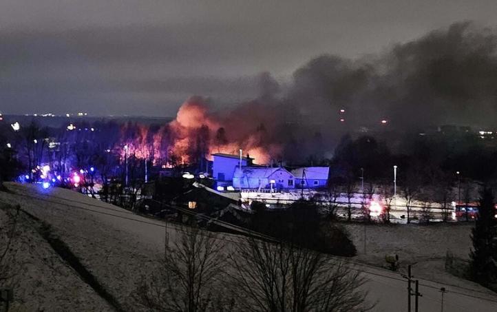 Katastrofa B734 Swift w Wilnie, fot. err