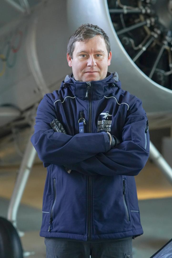 Marek Siuta (fot. Muzeum Lotnictwa Polskiego)
