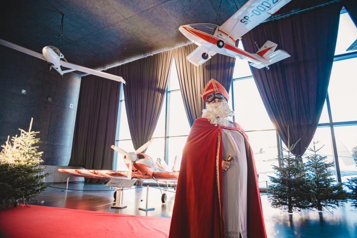 Odlotowe Mikołajki w Muzeum Lotnictwa Polskiego (fot. Muzeum Lotnictwa Polskiego)