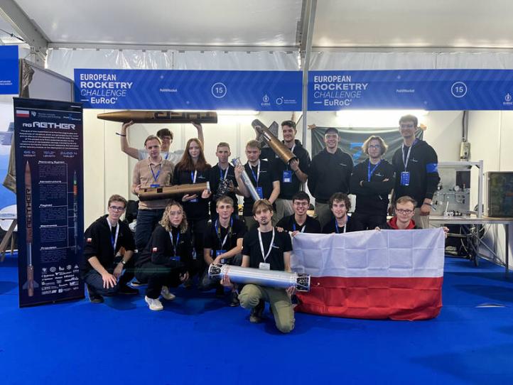 PWr in Space na European Rocketry Challenge 2024 (fot. materiały koła PWr in Space)2