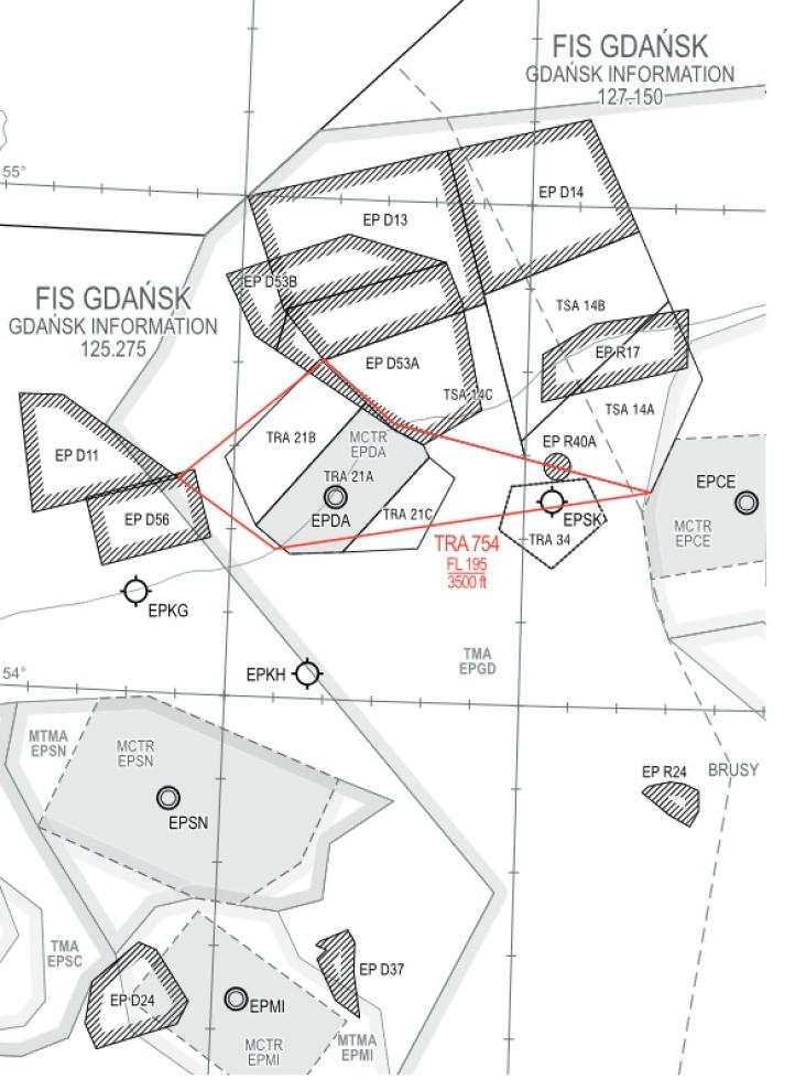 Strefa czasowo rezerwowana w związku z ćwiczeniem wojskowym ORKA 24