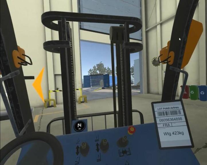 Symulator obsługi naziemnej lotniska (fot. Politechnika Wrocławska)3 Symulator obsługi naziemnej lotniska (fot. Politechnika Wrocławska)3