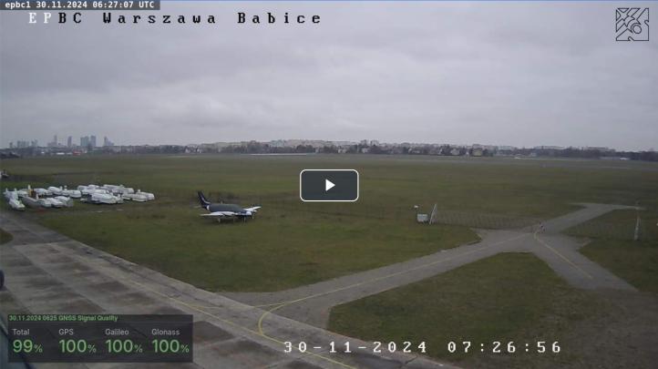 Lotnisko EPBC, fot. webcam.dlapilota