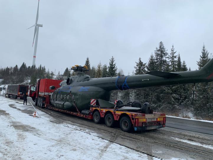 Mi-8 przekazany Ukrainie (fot. RARS)