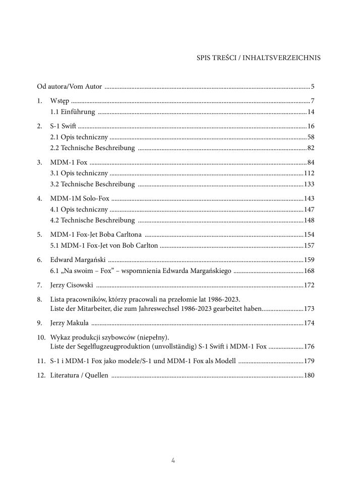 Monografia S-1 Swift, MDM-1 Fox i MDM-1M Solo-Fox