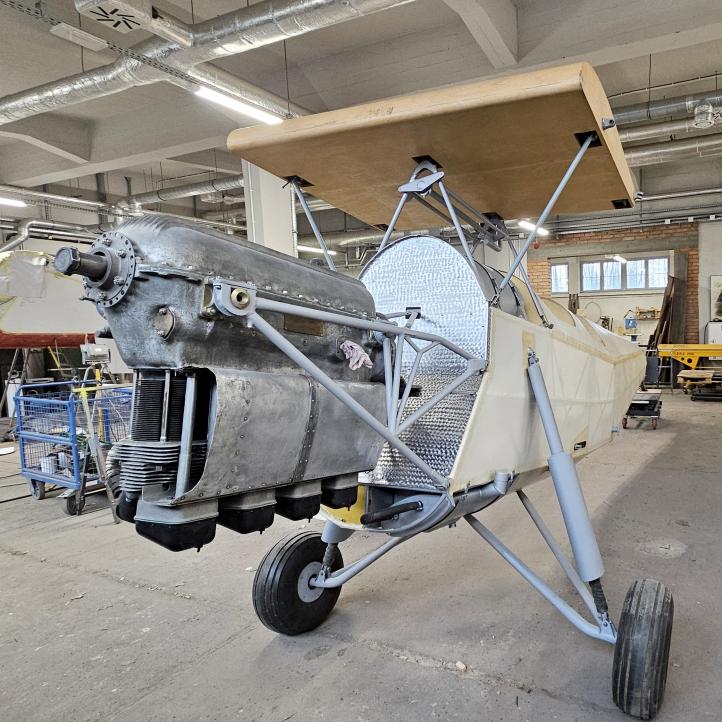 Muzeum Lotnictwa Polskiego w Krakowie buduje replikę legendarnego samolotu RWD-8 (fot. Muzeum Lotnictwa Polskiego)3