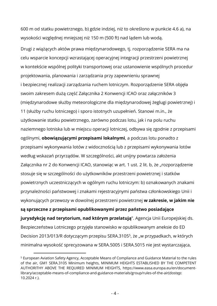 Pismo Marcina Więcka, Rzecznika Praw Obywatelskich do Dariusza Klimczaka, Ministra Infrastruktury