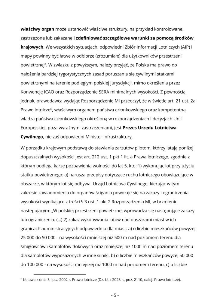 Pismo Marcina Więcka, Rzecznika Praw Obywatelskich do Dariusza Klimczaka, Ministra Infrastruktury