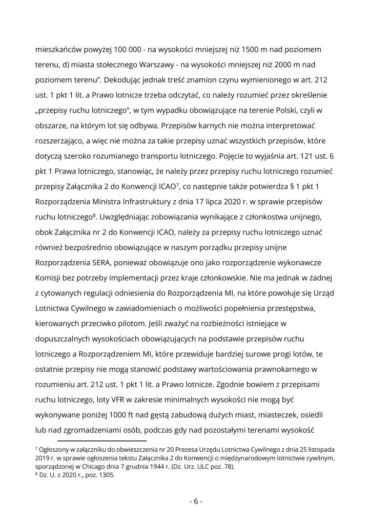 Pismo Marcina Więcka, Rzecznika Praw Obywatelskich do Dariusza Klimczaka, Ministra Infrastruktury