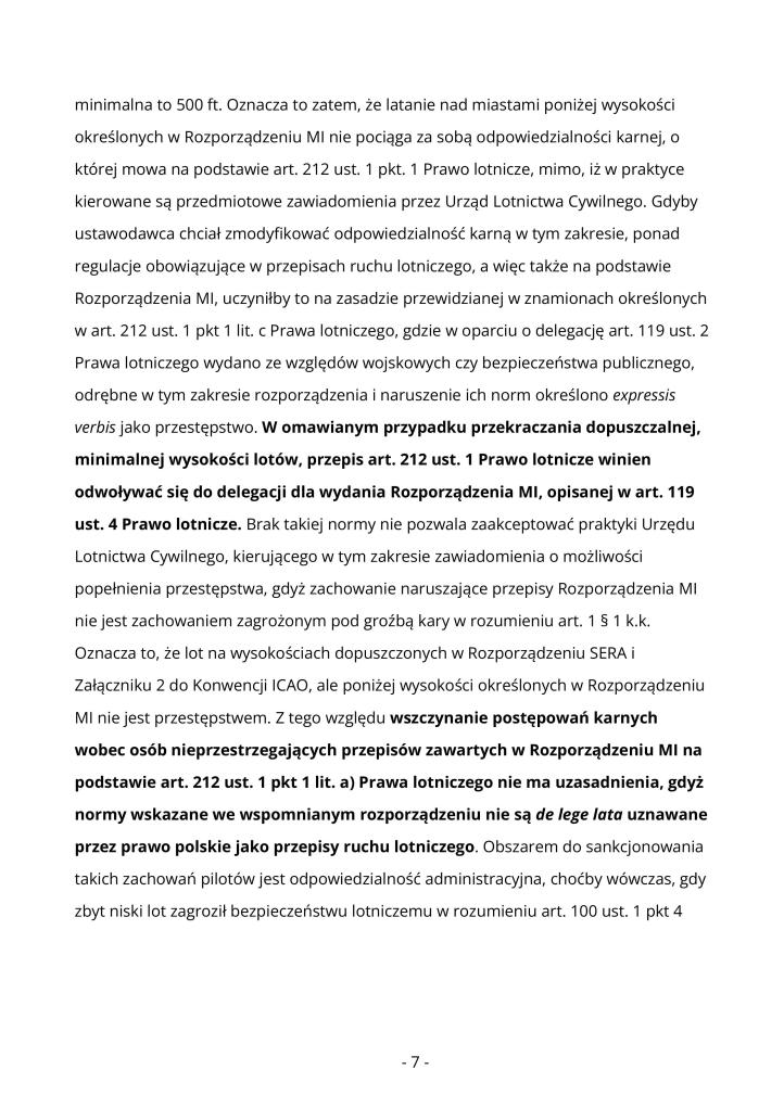 Pismo Marcina Więcka, Rzecznika Praw Obywatelskich do Dariusza Klimczaka, Ministra Infrastruktury
