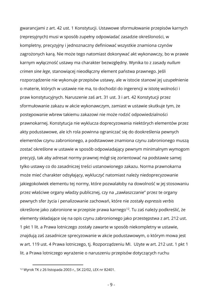 Pismo Marcina Więcka, Rzecznika Praw Obywatelskich do Dariusza Klimczaka, Ministra Infrastruktury