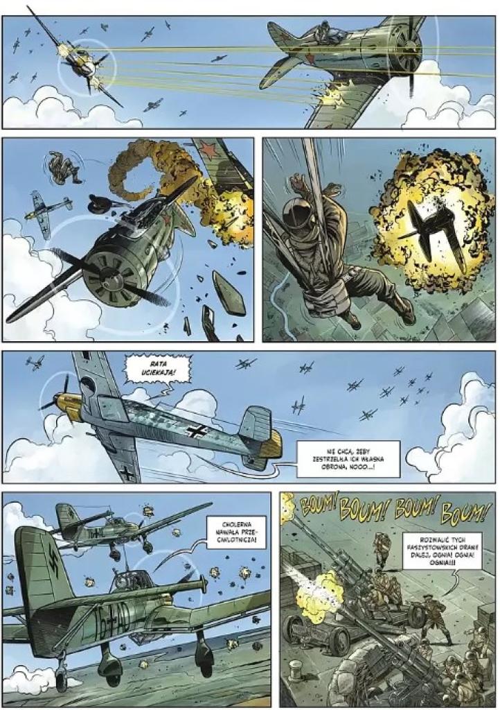 Stuka - Zabójca czołgów - ilustracje (fot. Wydawnictwa Scream Comics)2