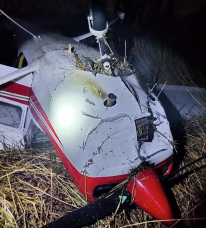 Wypadek Cessny 150F D-EKIQ, fot. źródło PKBWL