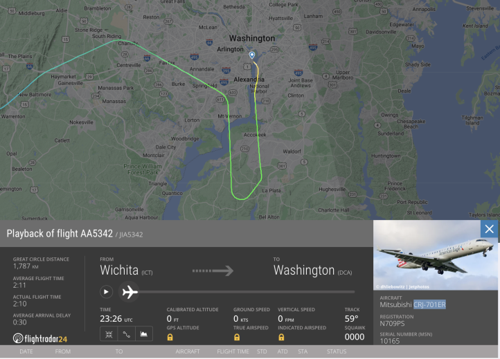 AA5342 CRJ700 Flightradar24 AA5342 CRJ700 Flightradar24