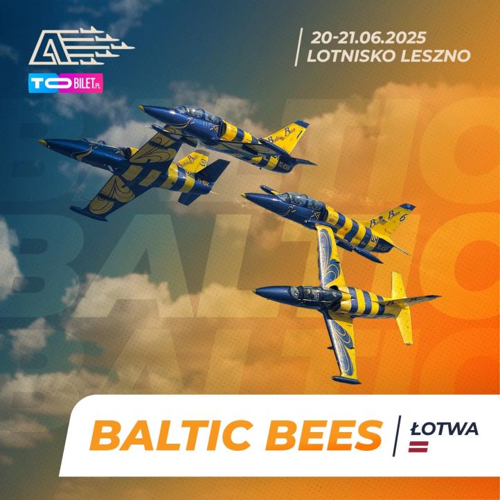Baltic Bees na Antidotum Airshow Leszno 2025 (fot. Antidotum Airshow Leszno)