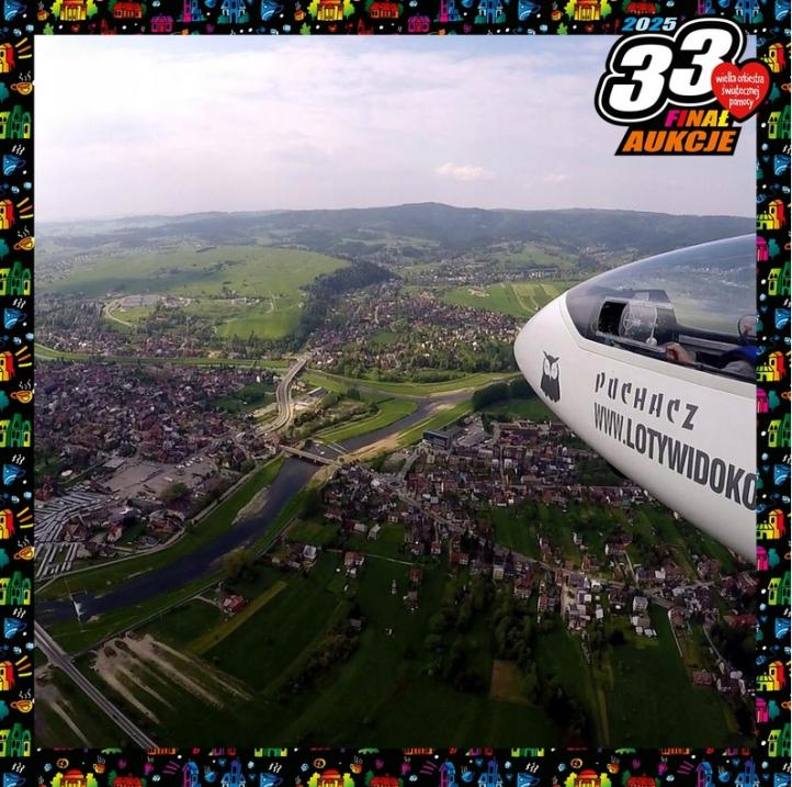 Lotnicze aukcje WOŚP 2025