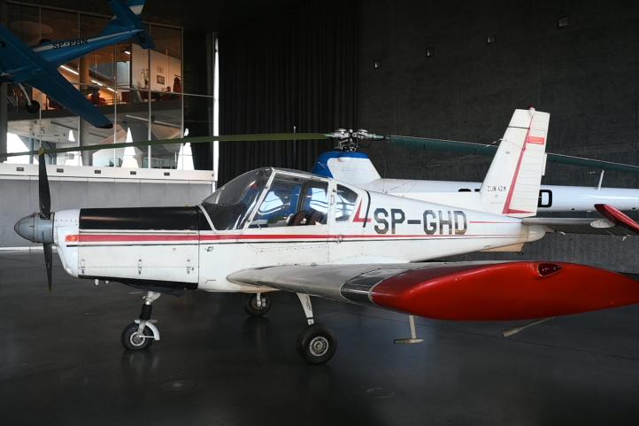 Zlin-42M w Muzeum Lotnictwa Polskiego w Krakowie (fot. Muzeum Lotnictwa Polskiego)2