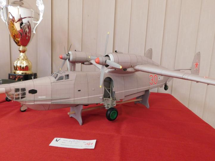 Model na Podkarpackim Konkursie Kartonowych i Plastikowych Modeli Redukcyjnych (fot. Zygmunt Bąk, KKSL im. gen. pil. Ludomiła A. Rayskiego)5