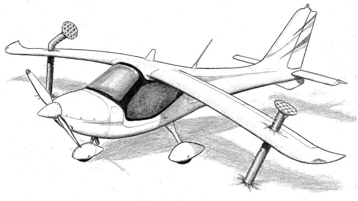 Polskie Forum Lotnicze - uziemiony samolot