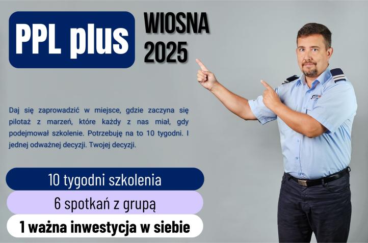 Odblokuj PPL(A) na wiosnę