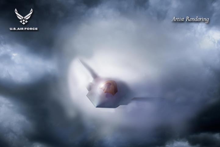 F-47 - wizja artystyczna platformy nowej generacji dominacji powietrznej (fot. U.S. Air Force)2