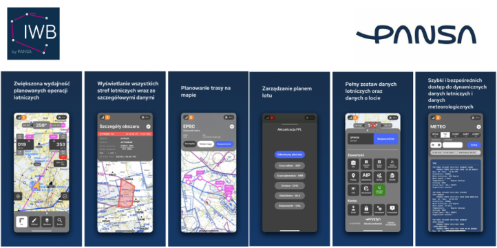 IWB Integrated Web Briefing - system służący do tworzenia i zarządzania planami lotów (fot. PAŻP)
