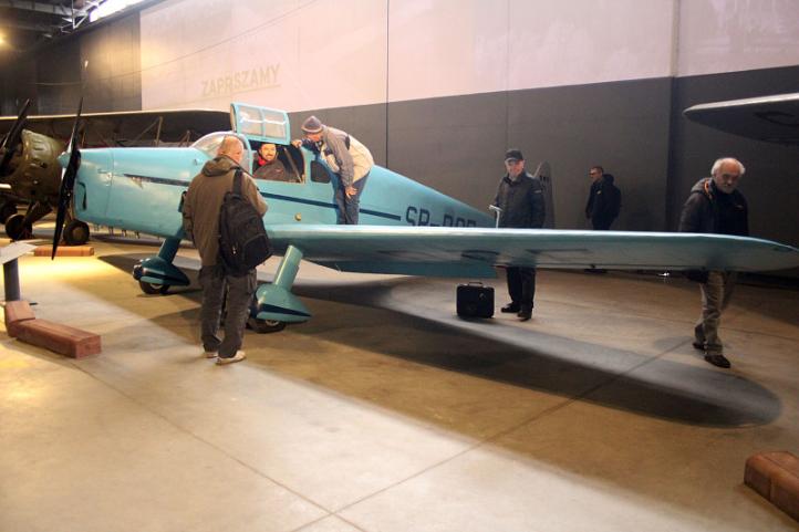 Pierwsza wizja lokalna RWD-21 (fot. Stowarzyszenie Lotnictwa Eksperymentalnego)2