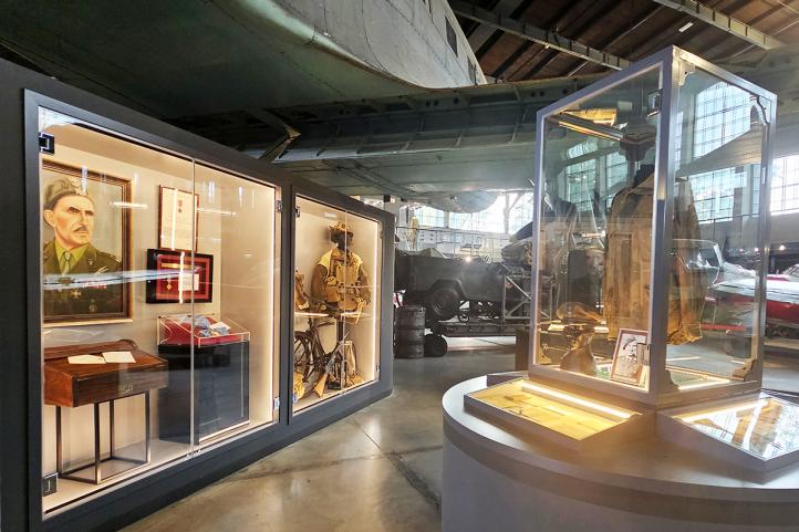 Wystawa o 1 Samodzielnej Brygadzie Spadochronowej w Muzeum Lotnictwa Polskiego w Krakowie (fot. Muzeum Lotnictwa Polskiego)