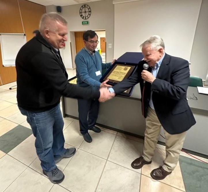 Złoty medal dla Prezesa AZP, fot. AZP