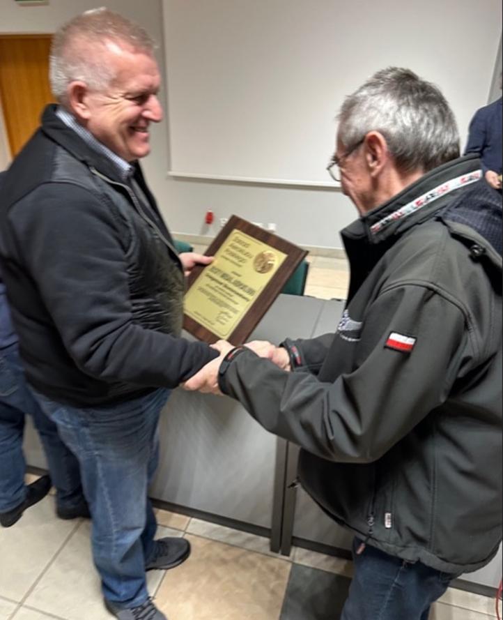 Złoty medal dla Prezesa AZP, fot. AZP