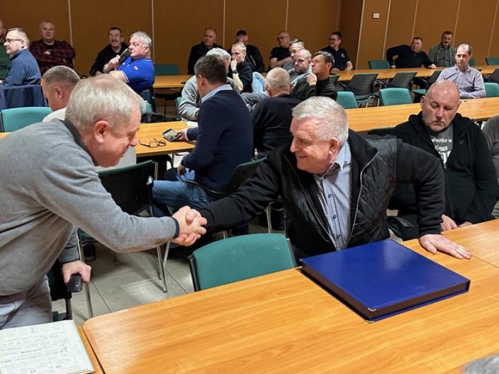 Złoty medal dla Prezesa AZP, fot. AZP