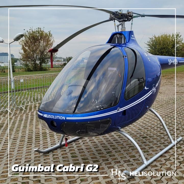 Guimbal Cabri G2 na pokazach JedlińSKY 2025 (fot. Heli Solution) Guimbal Cabri G2 na pokazach JedlińSKY 2025 (fot. Heli Solution)