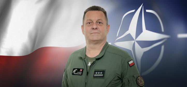 Płk pil. Łukasz Andrzejewski-Popow (fot. Sztab Generalny Wojska Polskiego)