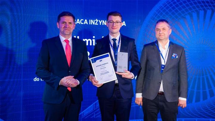 Piotr Szałas, laureat konkursu PLL LOT (fot. www.lot.com)