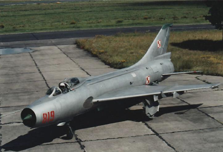 Pożegnalny lot na SU-7 (fot. St. Sosnowski)