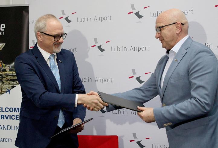 Port Lotniczy Lublin podpisał umowę o współpracy z firmą Welcome Airport Services (fot. fot. Jacek Gański, Port lotniczy Lublin)2 Port Lotniczy Lublin podpisał umowę o współpracy z firmą Welcome Airport Services (fot. fot. Jacek Gański, Port lotniczy Lublin)2