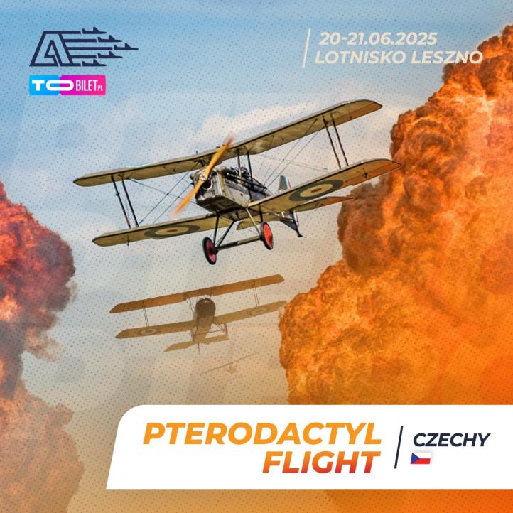 Pterodactyl Flight na Antidotum Airshow Leszno (fot. materiały zespołu, team's archives) Pterodactyl Flight na Antidotum Airshow Leszno (fot. materiały zespołu, team's archives)