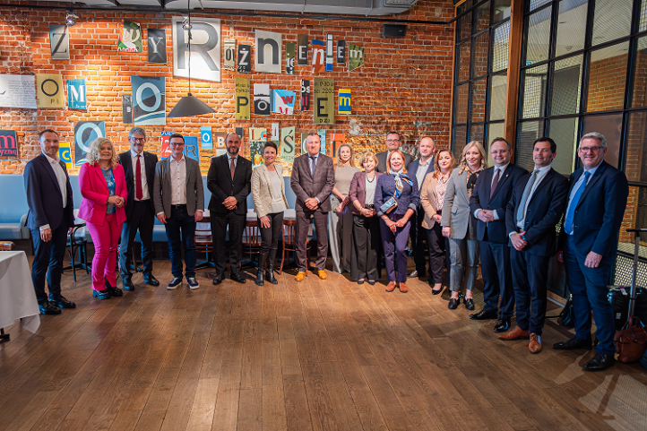 Wizyta studyjna Airbusa w Łodzi (fot. Airbus)