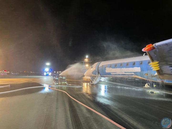 Ćwiczenie 'Zdarzenie 2025' na Lotnisku Chopina (fot. 1. Baza Lotnictwa Transportowego)2