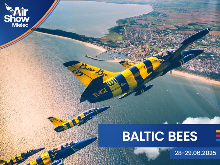 Baltic Bees na Airshow Mielec 2025 (fot. Airshow Mielec 2025)