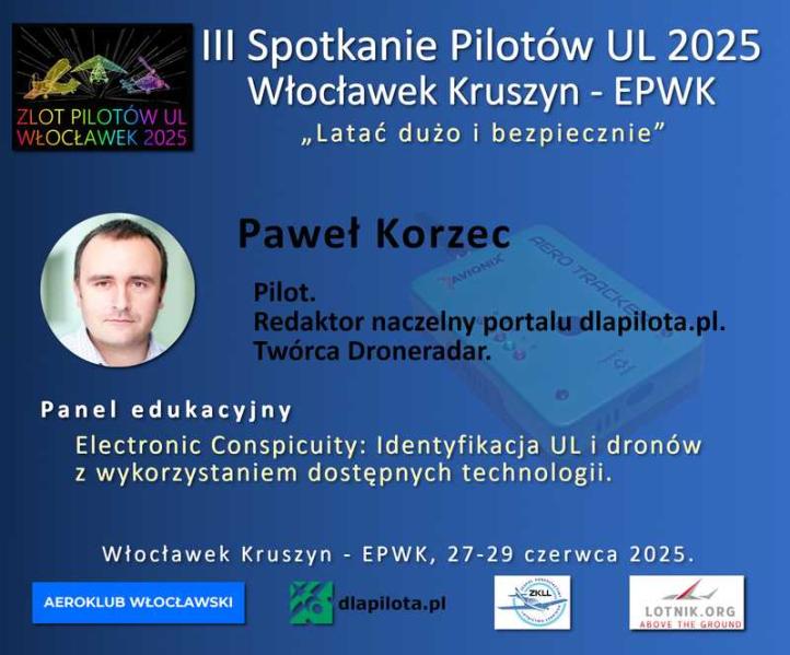 III Spotkanie Pilotów UL 2025. Panel edukacyjny na temat wdrożenia Electronic Conspicuity