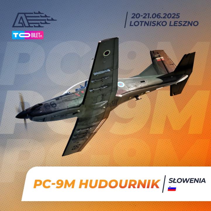 PC-9M Hudournik na Antidotum Airshow Leszno (fot. Adam Kopeć) PC-9M Hudournik na Antidotum Airshow Leszno (fot. Adam Kopeć)